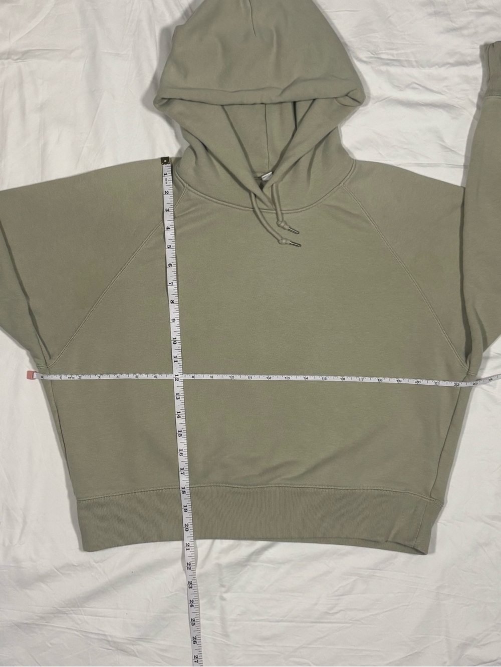 Uniqlo Raglan Sleeve Cropped Pullover Hoodie Size Small - Picture 3 of 5